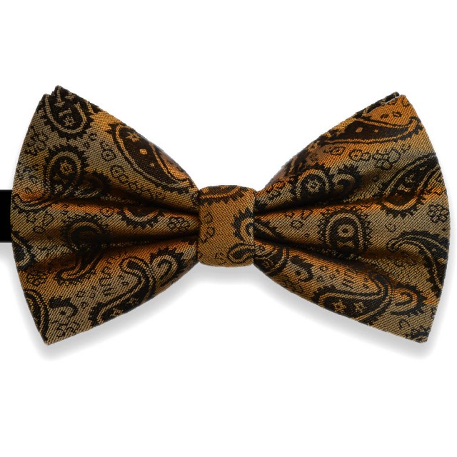  Papion butterfly, golden bej, forme paisley
